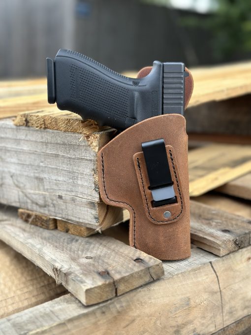 glock 17 leather holster