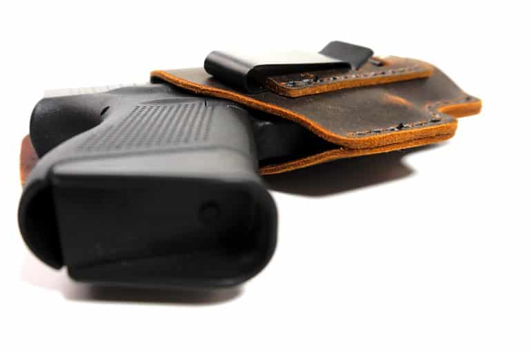Maxx Carry Tuckable IWB Leather Holster For Ruger SR22/SR9 Compact - Inside Waistband, Concealed Carry
