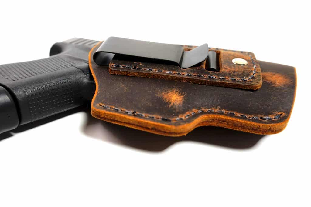 Springfield XDM Compact 3.8 IWB Leather Holster Handcrafted in U.S.A.