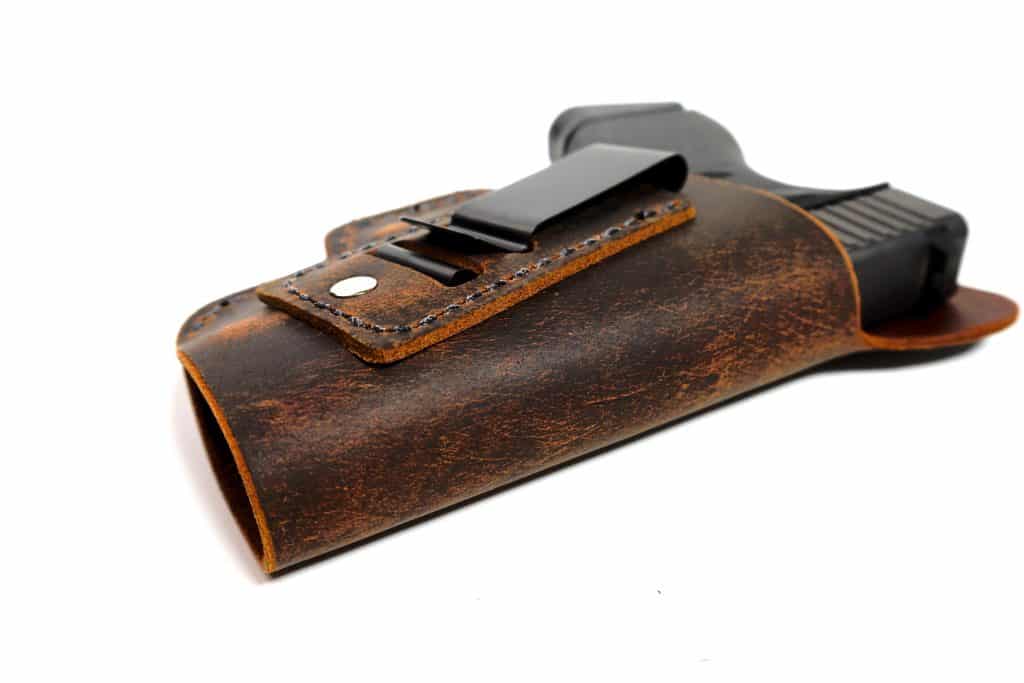 Springfield Hellcat IWB Leather Holster Handcrafted in the U.S.A.