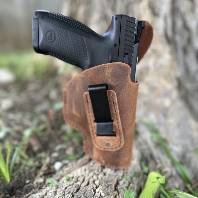 CZ P-10C Leather Holster