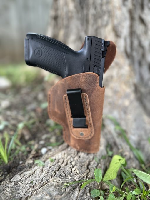 CZ P-10C Leather Holster
