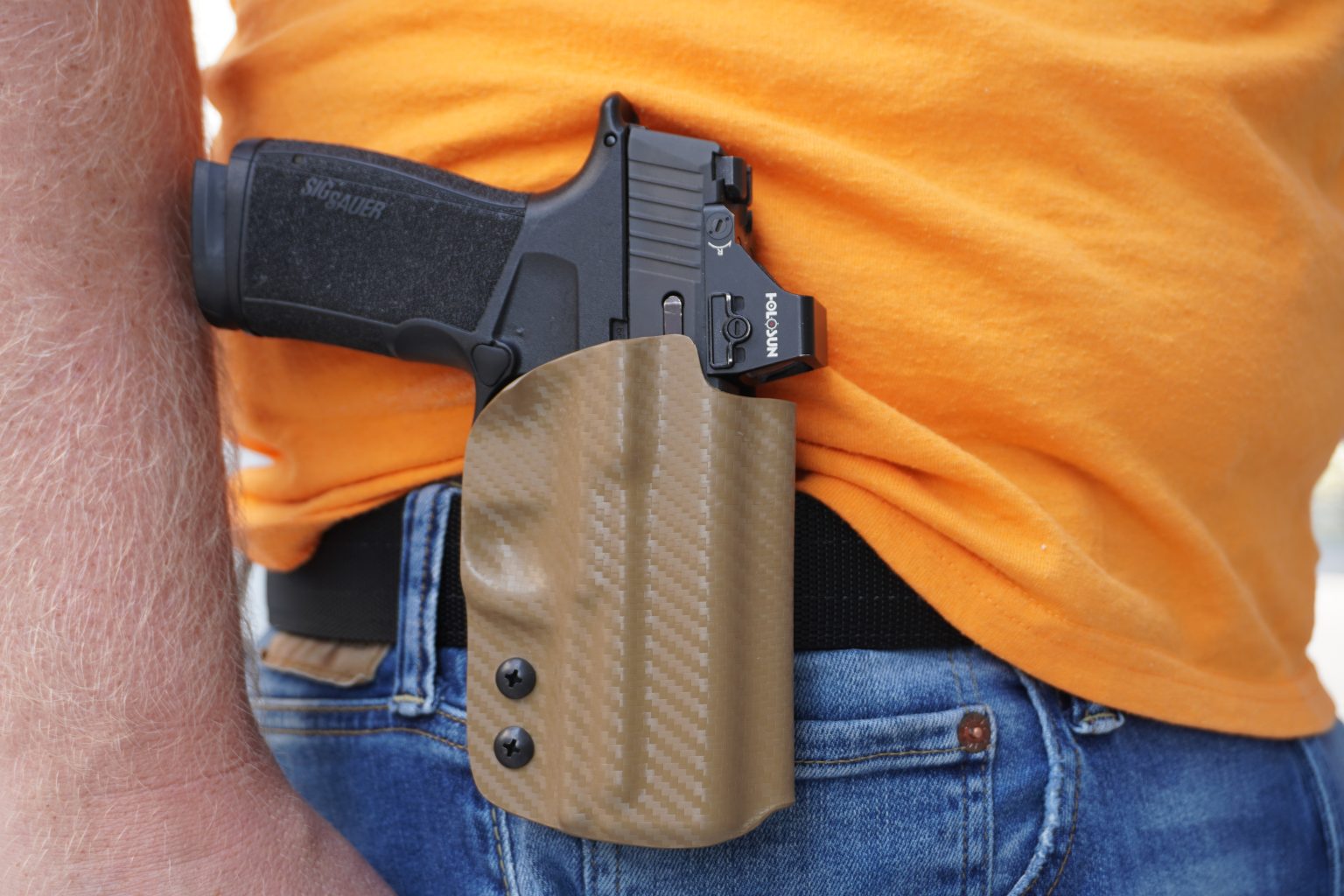 Paddle Holster Outside the Waistband Kydex Paddle Holster
