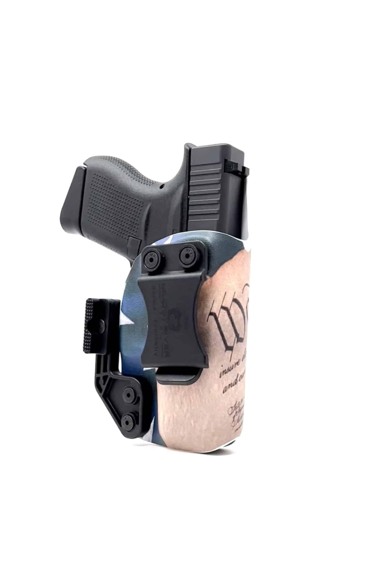 “Rush“ Glock 19 PL mini Left Handed SideCar type Holster IWB Appendix. 