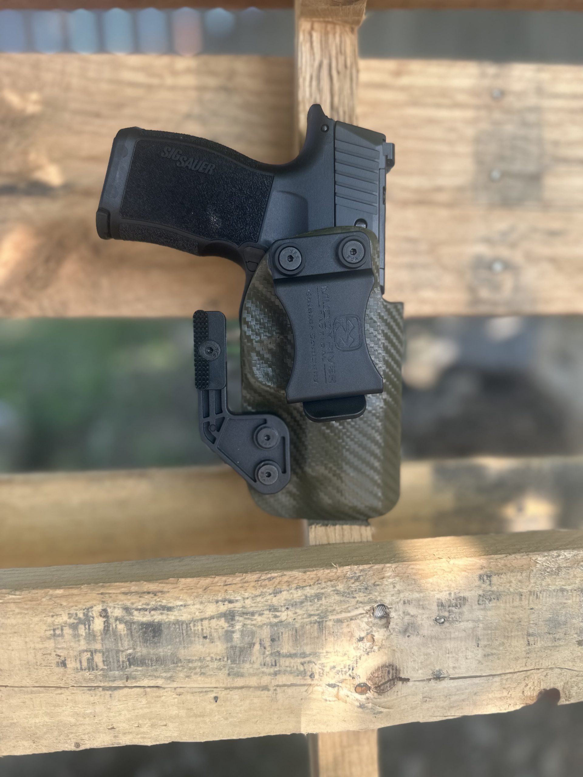 thumbnail image 2 of Concealment IWB Kydex Holster For SIG SAUER Pistols – Matte Black, Made In USA 2 of 6