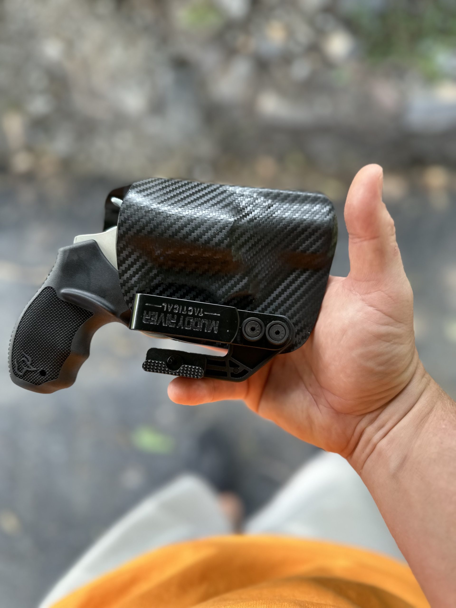 Right-Hand IWB Leather Holster For Taurus 856 – Inside Waistband Concealment