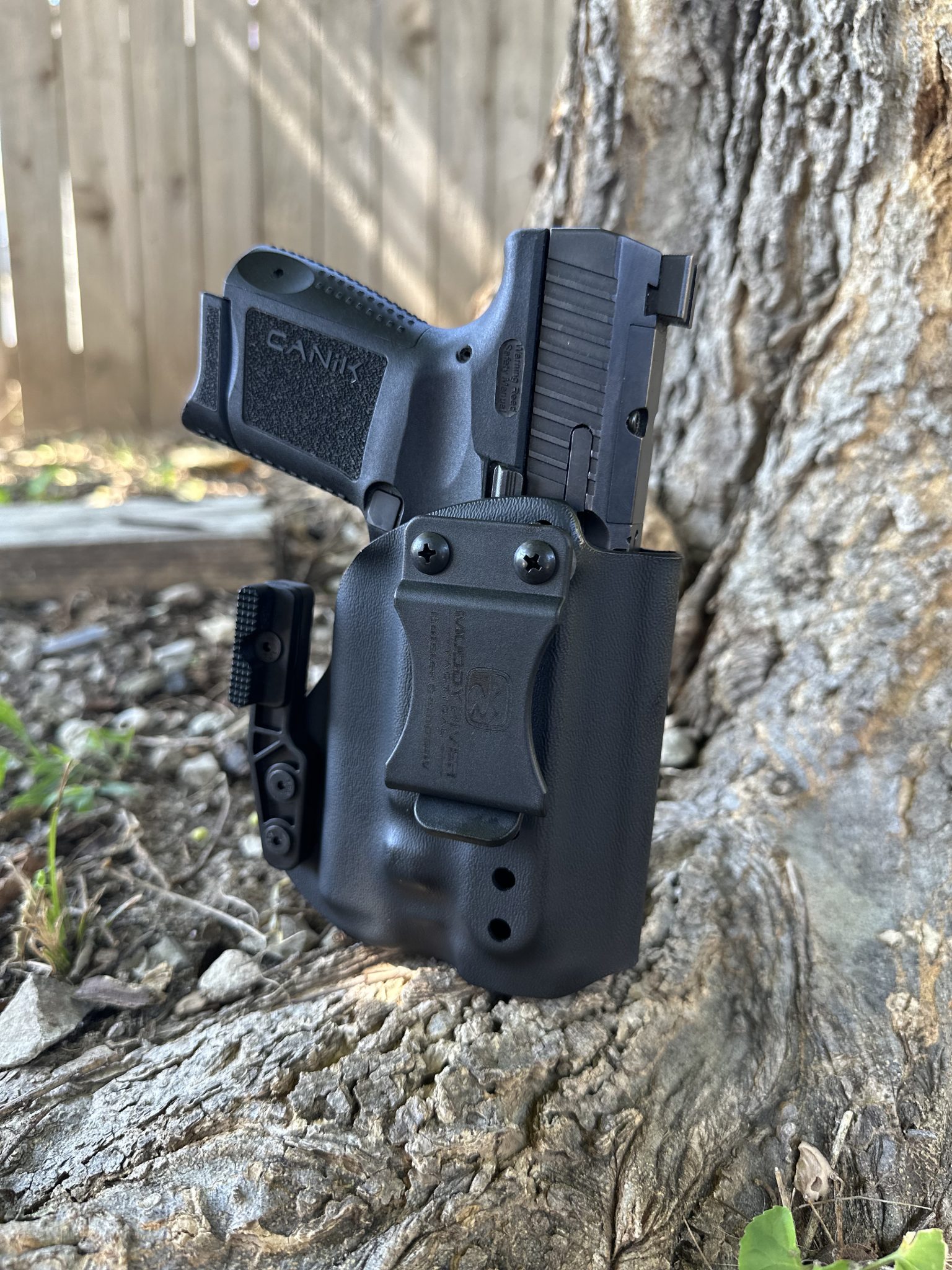 Canik TP9 Elite SC with Olight Baldr Mini Light Holster