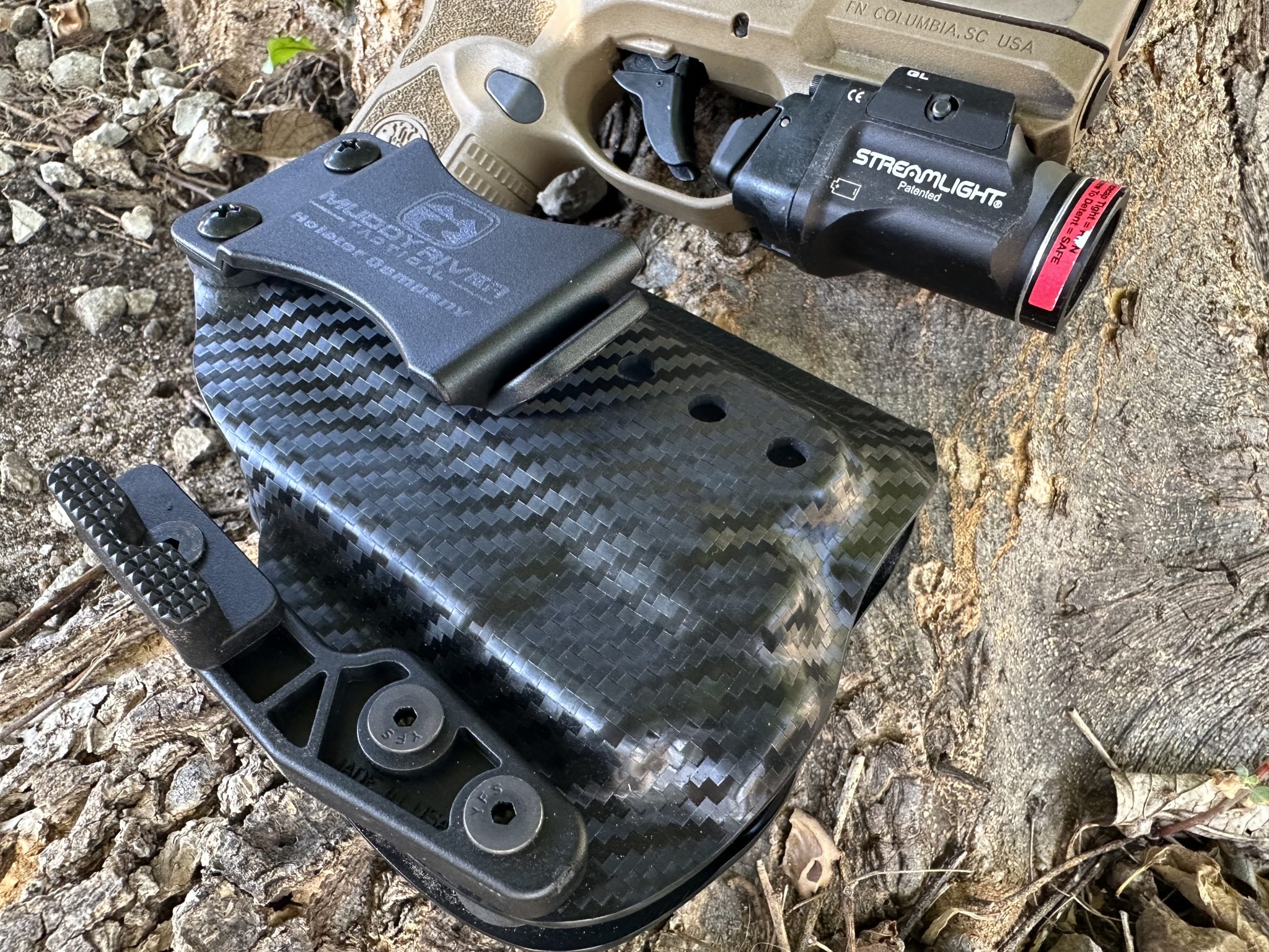 FN Reflex with Streamlight TLR7 Sub Light Holster IWB Holster